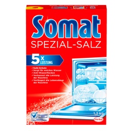 Sal Para Lavavajillas Somat 1.2kg Evita Manchas de Cal en la Loza