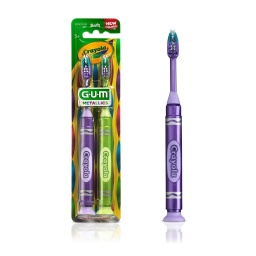 Cepillo De Dientes Para Nios 5+ Gum Crayola X 2 Unidades 227