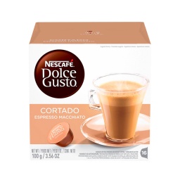 Cpsulas Dolce Gusto 1 Caja X 16 Cortado Espresso Macchiato