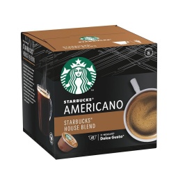 Cpsulas Starbucks Americano Dolce Gusto x 12 Sin Gluten