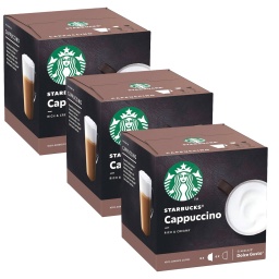 Promo Pack 3x2 Dolce Gusto Cappuccino Starbucks en Capsulas