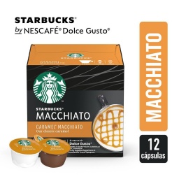 Cpsulas Starbucks Dolce Gusto Caramel Macchiato Sin Gluten