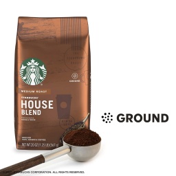 Caf Starbucks Molido 250 gr House Blend Tostado Medio