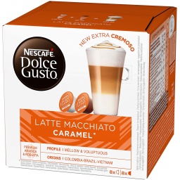 Cpsulas Dolce Gusto Latte Macchiato Caramelo 16  Cpsulas