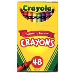 48 Crayones para Nios No Toxicas Crayola Colores Surtidos