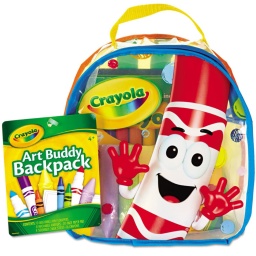 Mochila de Arte +3 Incluye Crayolas, Marcadores, Tizas y ms