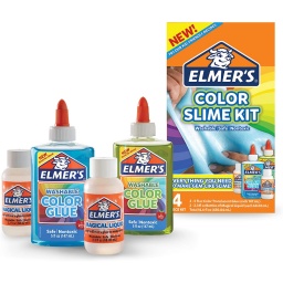 Kit para Preparar tu Slime de Colores Transparentes Elmers