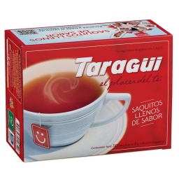 T Negro Taragui 50 Saquitos Sin Ensobrar Sin Gluten