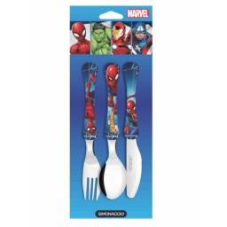 Cubiertos para Nios Acero Inoxidable Hombre Araa Spiderman