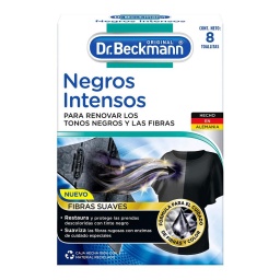 Negros Intensos Dr. Beckmann para Lavar Ropa Negra 2 en 1