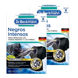 Negros Intensos Dr. Beckmann para Lavar Ropa Negra X2