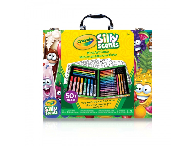 Valija Maletin de Arte Crayola con Aromas Incluye +50 piezas